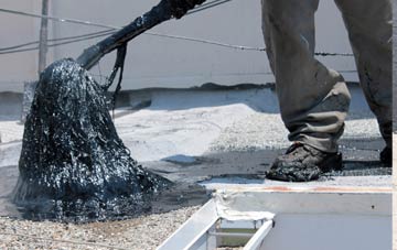 Plucks Gutter flat roof waterproofing costs